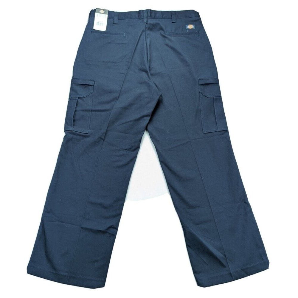Dickies Cargo Pants Men's 36x30 Blue Pockets Outdoors Worker